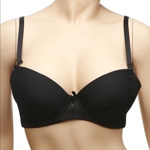 ❤️2 for $10 - Bran New Black Bra Removable Straps